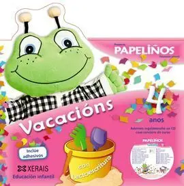 Papeliños. Vacacións. 4 Anos