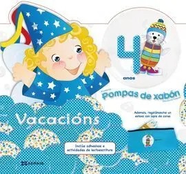 Pompas de Xabón. Caderno de Vacacións - 4 Anos