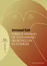 Sobre el Fracaso de Todo Ensayo Filosófico en la Teodicea