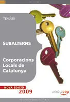 Subalterns Corporacions Locals de Catalunya. Temari
