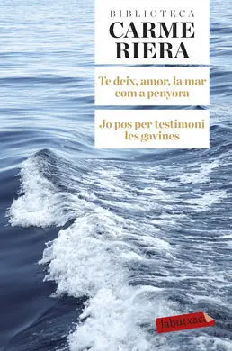 Te Deix Amor, la Mar Com a Penyora. Jo Pos Per te