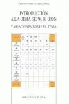 Introducción a la Obra de W. R. Bion