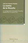 LA NORMA DE LA FILOSOFÍA