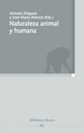 NATURALEZA ANIMAL Y HUMANA