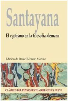 El Egotismo en la Filosofía Alemana