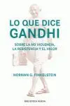 Lo que Dice Gandhi