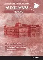 Administración General del Estado. Auxiliares. Temario