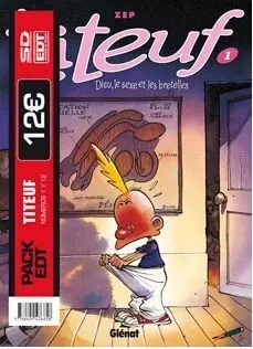 Pack Edt Titeuf 1 y 12