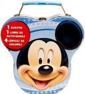 Mickey Mouse. Cajita Metalica