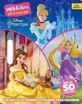 Princesas. Megalibro para Colorear