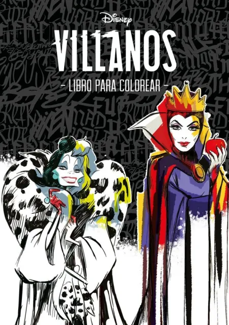 Villanos. Libro para Colorear