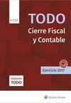 TODO CIERRE FISCAL Y CONTABLE 2017-2018 : EJERCICIO 2017