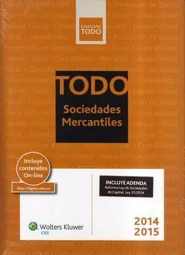 Todo Sociedades Mercantiles 2014-2015