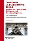 COMPENDIO DE DERECHO CIVIL. TOMO I: INTRODUCCIÓN Y PARTE GENERAL DEL DERECHO CIVIL. DERECHO DE LA PERSONA