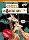 ¿Cuánto Sabes de los 5 Continentes?