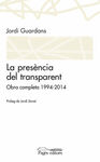 LA PRESÈNCIA DEL TRANSPARENT