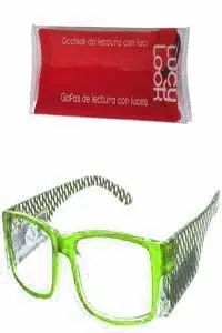 Lucy Look Gafas Verde + 3. 00
