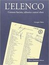 L'ELENCO. CENSURA FASCISTA, EDITORIA E AUTORI EBREI
