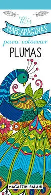 Mis Marcapaginas para Colorear - Plumas