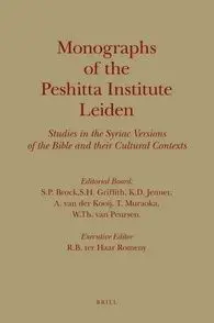 Monographs Of The Peshitta Vol. 19 (Language System, Translation Technique)
