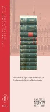 Recueil Des Courses / Collected Courses. Volume 363 (2012)