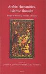 ARABIC HUMANITIES, ISLAMIC THOUGHT