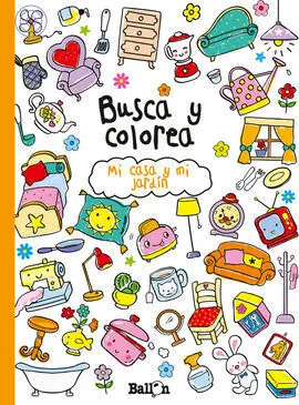 Busca y Colorea- mi Casa y mi Jardín