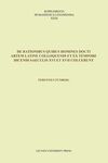 DE RATIONIBUS QUIBUS HOMINES DOCTI ARTEM LATINE COLLOQUENDI ET EX TEMPORE DICEND