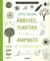 COMO DIBUJAR ARBOLES, PLANTAS Y ANIMALES... (LIBRERO)