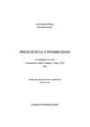 PRESCIENCIA Y POSIBILIDAD