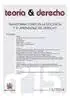 Teoria y Derecho Nº 15/2014 Transformaciones en la Docencia y el Aprendizaje del Derecho