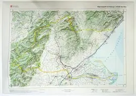 Mapa Topografic Relleu Baix Ebre