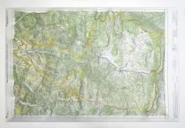 Mapa Topografic Relleu Pallars Jussa