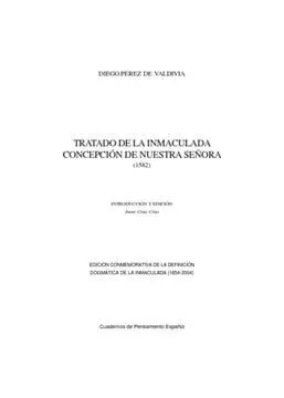 Tratado de la Inmaculada Concepción de nuestra Señora (1582)