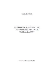 El Internacionalismo de Vitoria en la Era de la Globalización