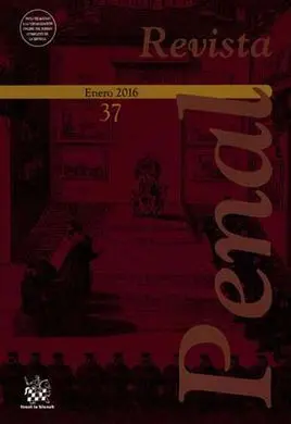 Revista Penal Nº 37 Enero 2016
