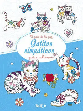 Gatitos Simpaticos para Colorear