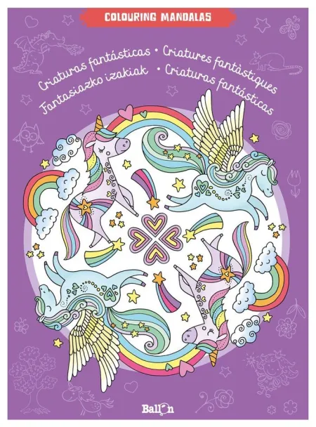 Colouring Mandalas - Criaturas Fantásticas