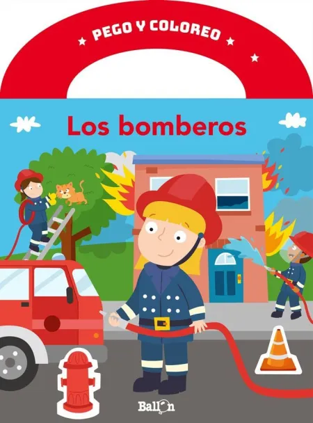 Pego y Coloreo - los Bomberos