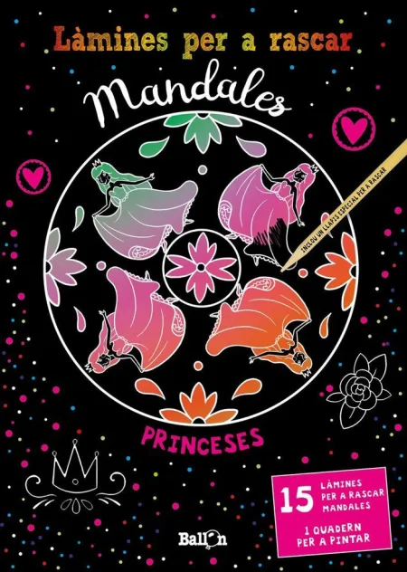 Princeses Lamines Per a Rascar Mandales