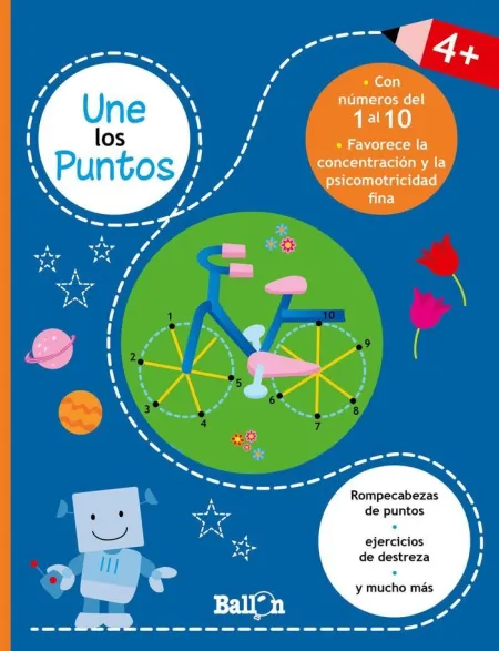Une los Puntos del 1 Al 10