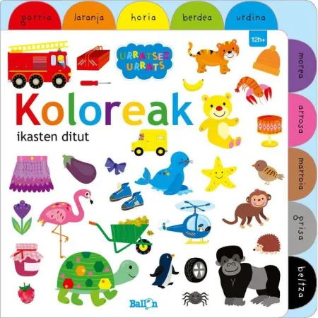 Koloreak Ikasten Ditut Urratsez Urrats