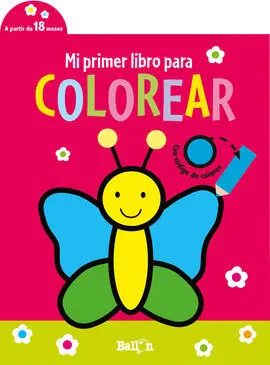 Mi Primer Libro para Colorear -Mariposa