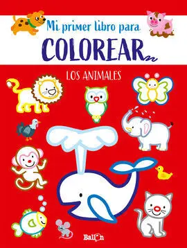 Los Animales Primer Libro Colorear