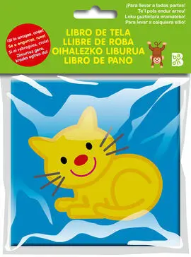 Gatito Libro de Tela