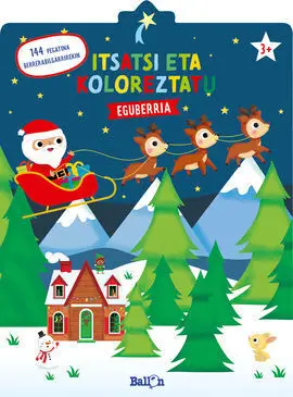 Eguberria Itsatsi Eta Koloreztatu