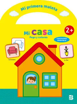 Maleta mi Casa Pego y Coloreo