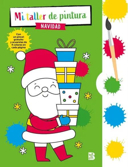 Pincel y Acuarelas Navidad
