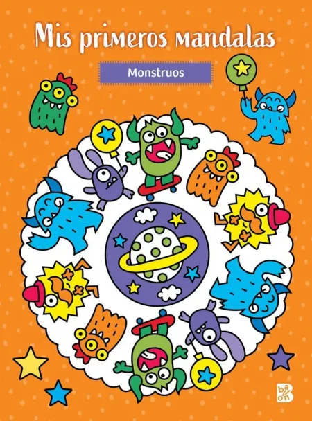 Mis Primeros Mandalas - Monstruos