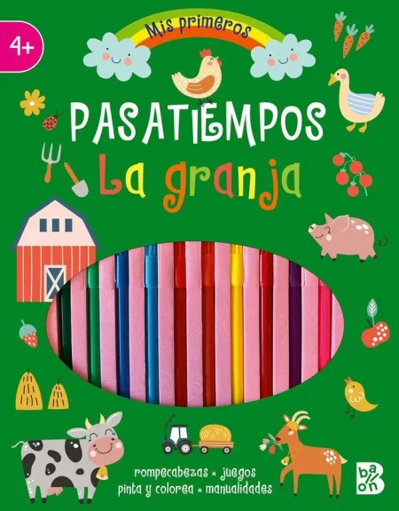 Pasatiempos con Rotuladores la Granja